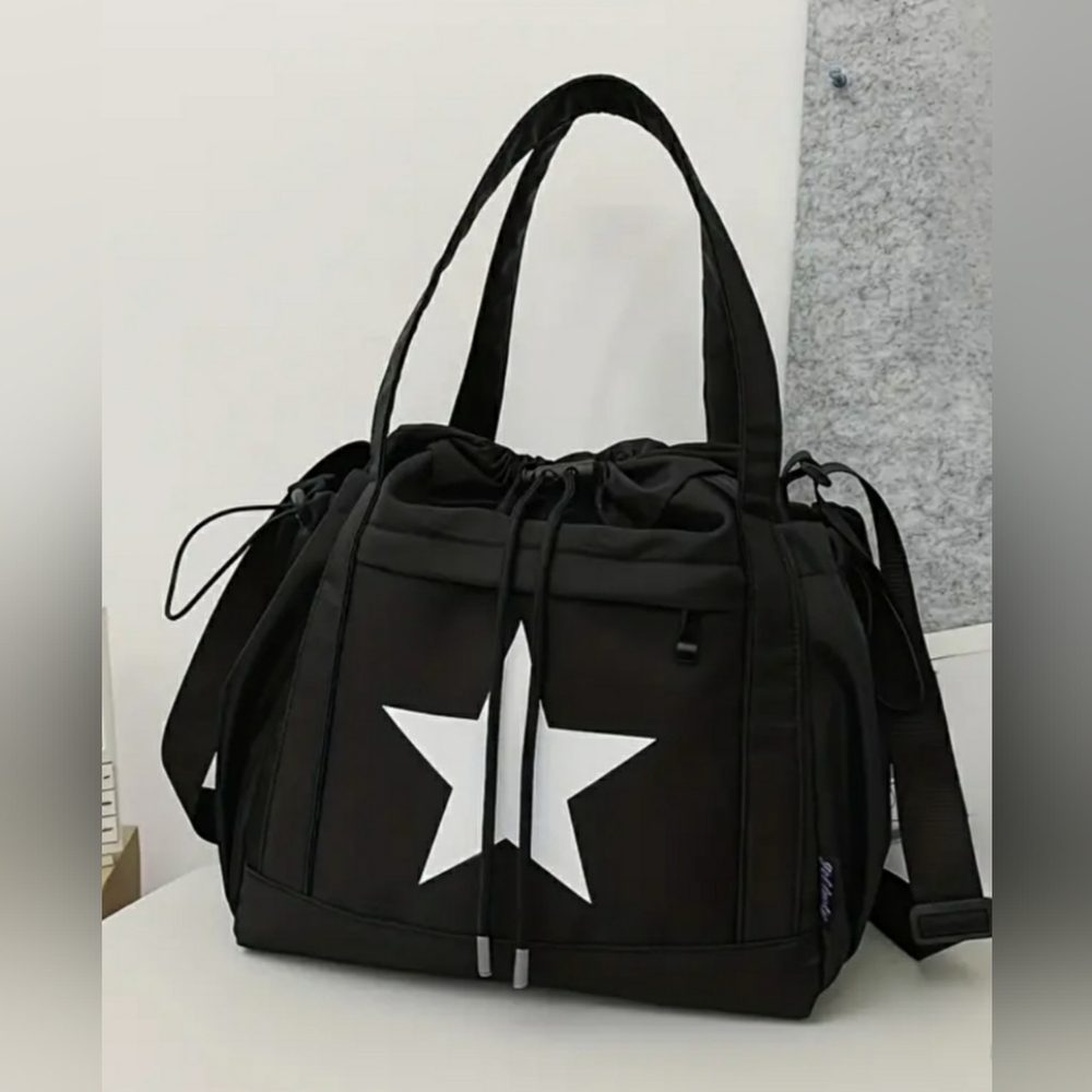 STAR PRINT TOTE